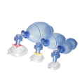 Disposable Adult and Child First Aid manual resuscitator